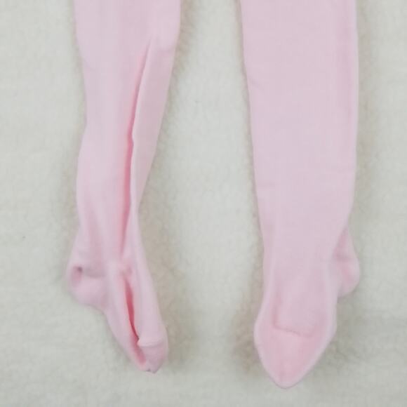 Carters Baby Set 24mo Green Pink Dress Leggings Layette Cotton Floral Print - Picture 12 of 15